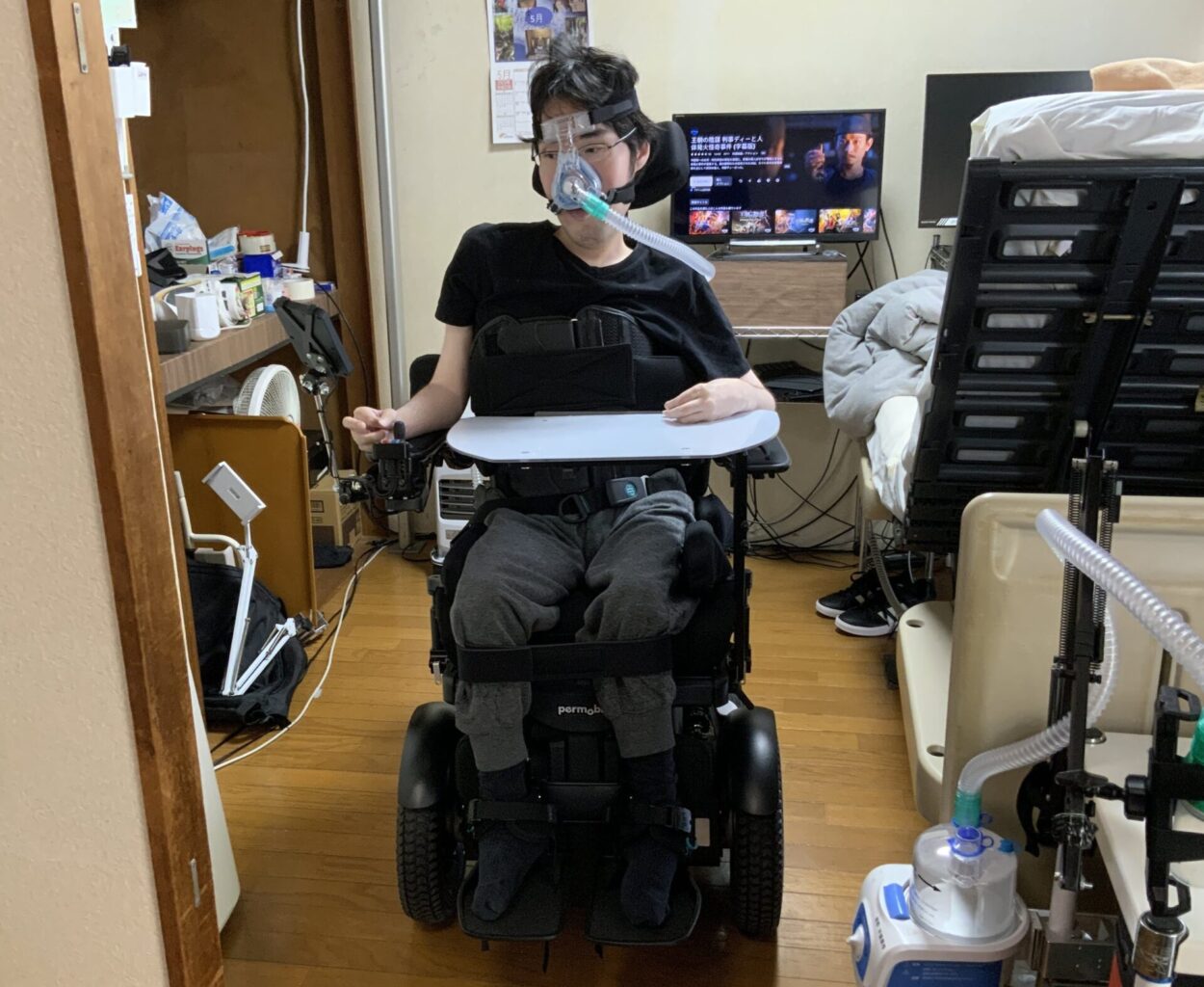 以前よりも運転操作しやすい車いすになりました